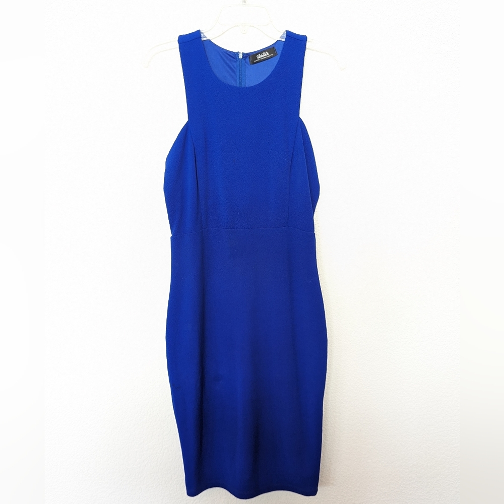 Midi body on blue dress